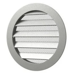 Griglia di ventilazione rotonda D100 in lega di alluminio - Akvavent