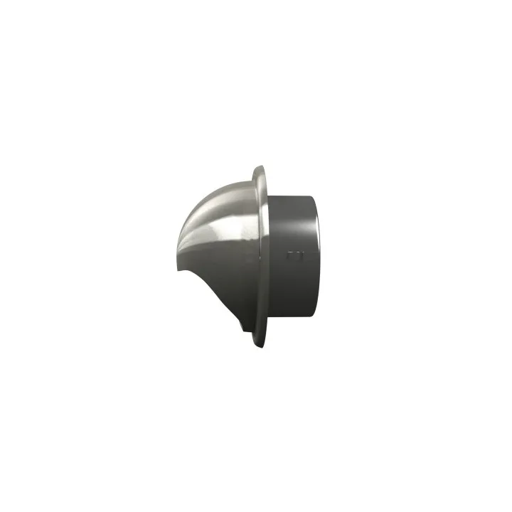 12,5VM, Griglia esterna per sfiato con flange D125, acciaio inox