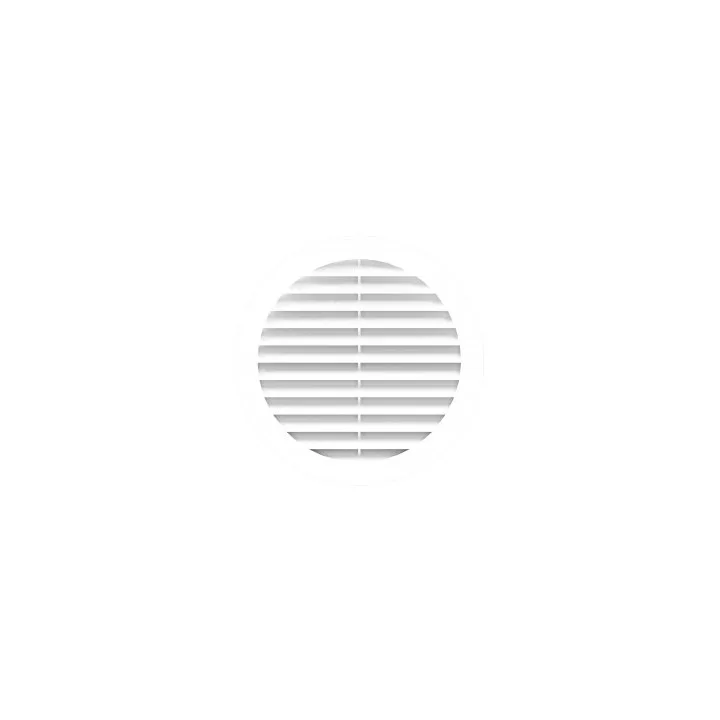 Griglia di ventilazione rotonda con flangia D100 10RKS - Akvavent