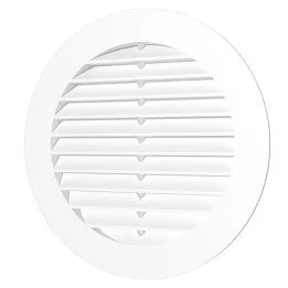 Griglia di ventilazione rotonda D150 15 con flangia D125 a un prezzo conveniente - Akvavent