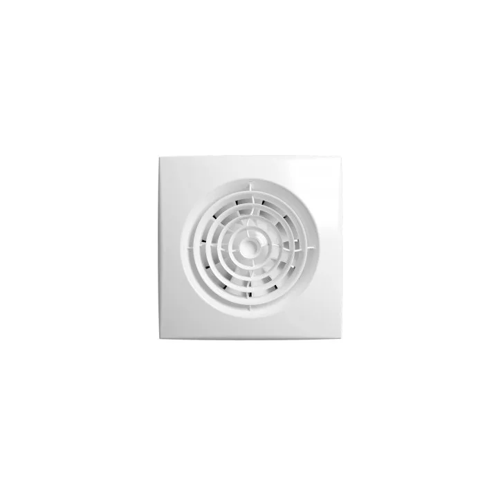 Ventilatore silenzioso per bagno Ø 100 mm con valvola, AURA 4C, conveniente