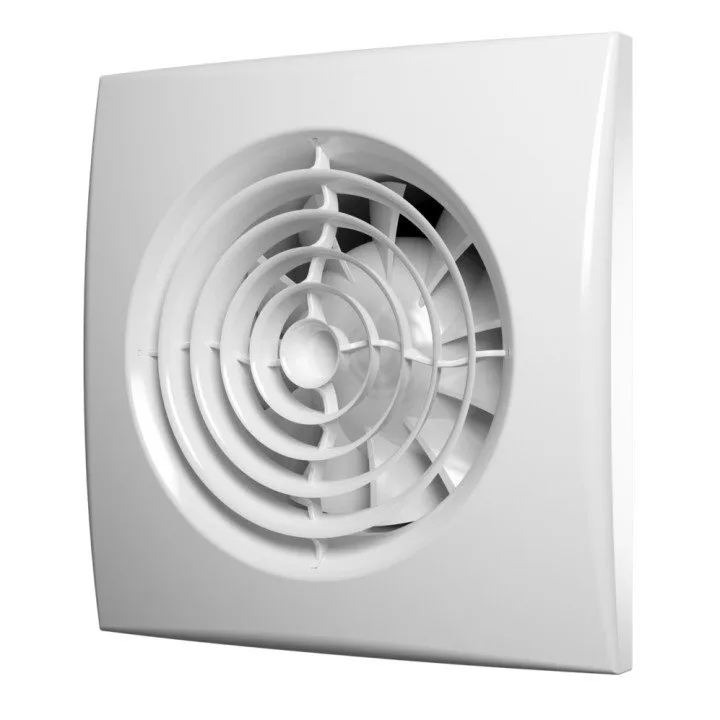 Ventilatore da bagno silenzioso con valvola di 125 mm, AURA 5C