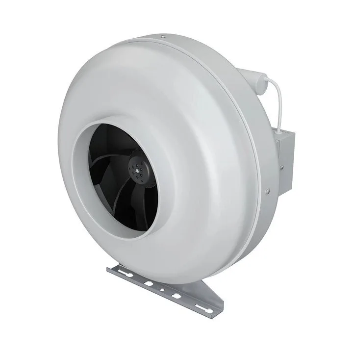 CYCLONE-EBM 125, Ventilatore centrifugo canalizzato in plastica per l'immissione e l'estrazione dell'aria BB D125