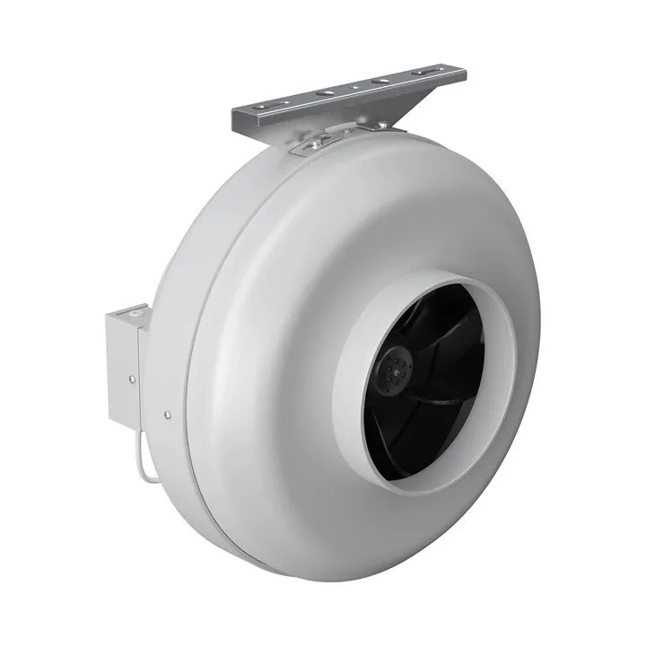 CYCLONE-EBM 125, Ventilatore centrifugo canalizzato in plastica per l'immissione e l'estrazione dell'aria BB D125