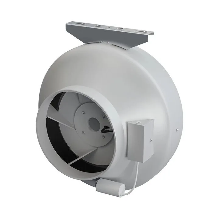 CYCLONE-EBM 200, Ventilatore canalizzato centrifugo in plastica per l'aspirazione e il flusso dell'aria BB D200