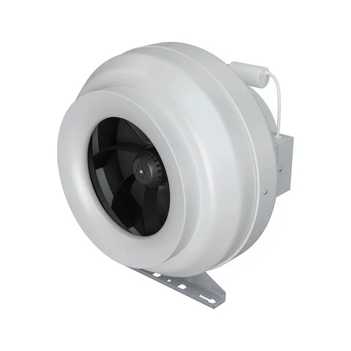 CYCLONE-EBM 200, Ventilatore canalizzato centrifugo in plastica per l'aspirazione e il flusso dell'aria BB D200