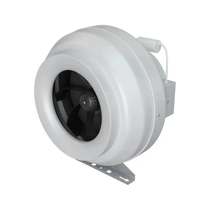 CYCLONE-EBM 250, Ventilatore canalizzato centrifugo in plastica per immissione e estrazione dell'aria BB D250