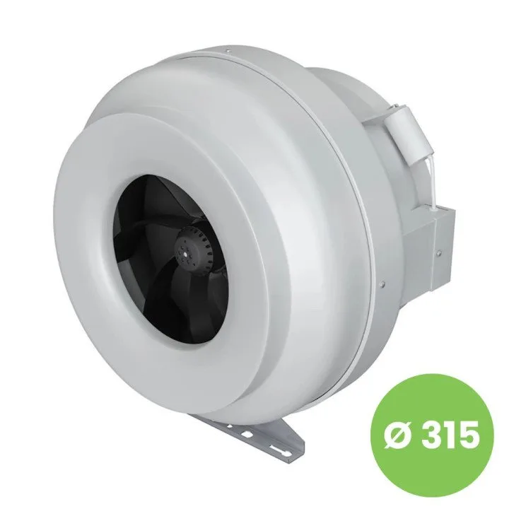 CYCLONE-EBM 315, Ventilatore canalizzato centrifugo in plastica per immissione e scarico dell'aria BB D315