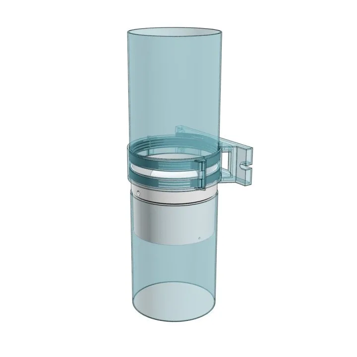 Ventilatore tubolare eco 100 mm, 12 V AC per ambienti umidi