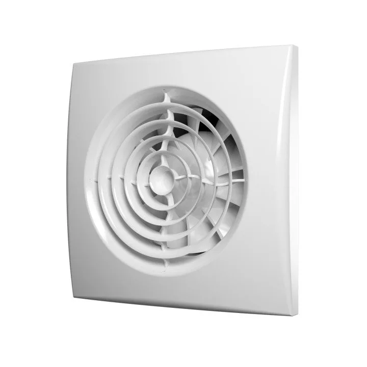 Ventilatore da bagno con timer e valvola di ritegno D100 - Akvavent