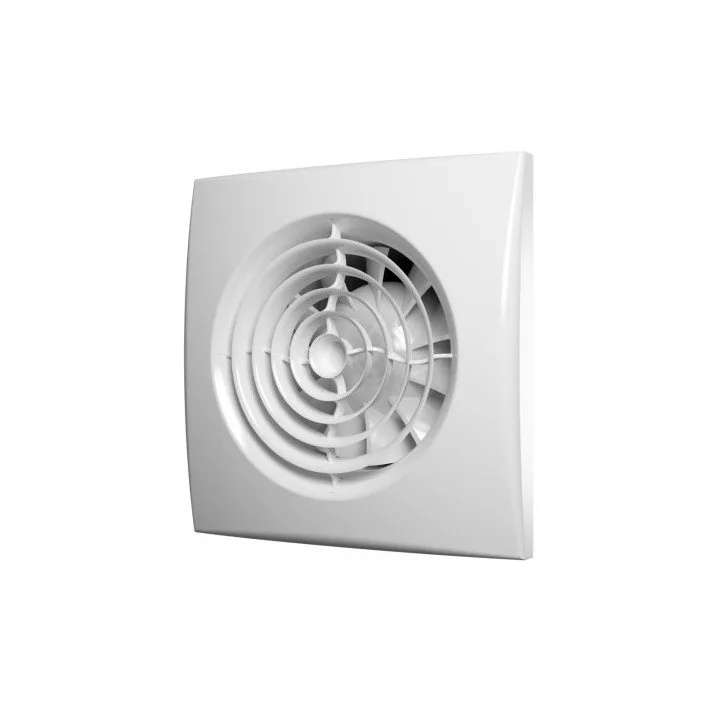 Ventilatore silenzioso per bagno con sensore di umidità e timer fi 100 mm