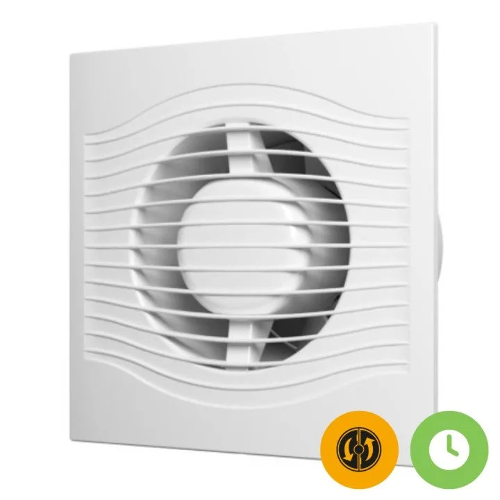 SLIM 4C MR Ventola assiale con timer e sensore di luce D100
