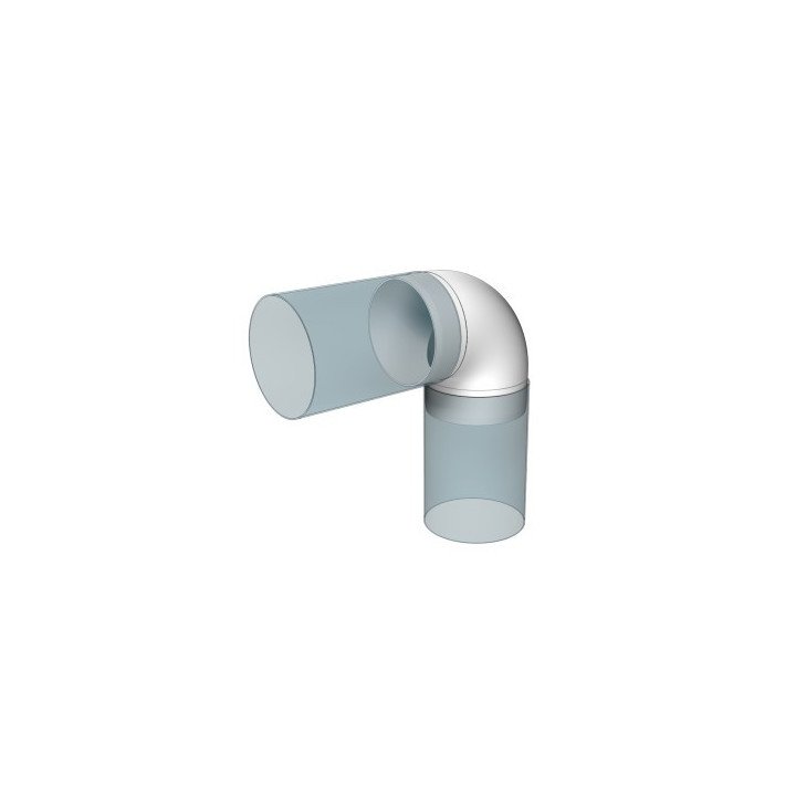 Ginocchio 10KKP 90 D100 per sistemi di canalizzazione, immagine 2 di 4