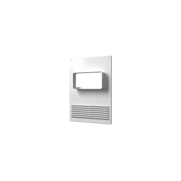 612PTGR, Pannello inferiore verticale in plastica con griglia 180x250 e flange 60x120