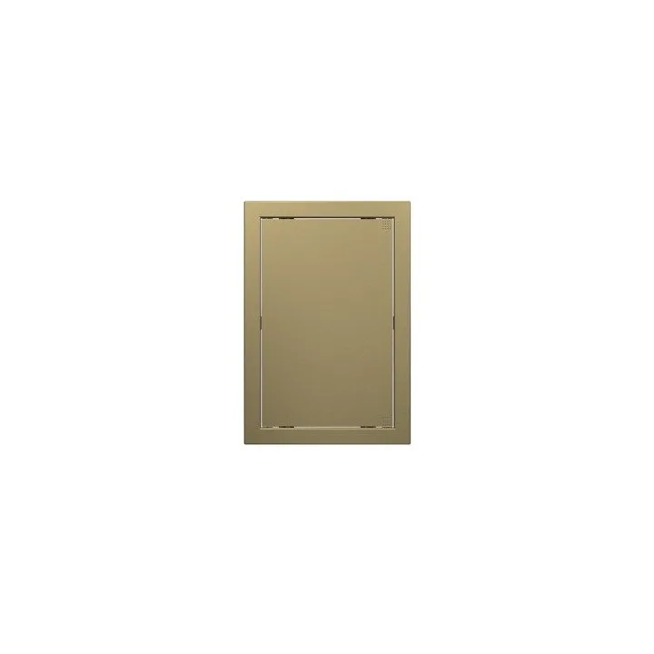 Porta di ispezione 15x15 150x150 L1515 Champagne flangia - Akvavent