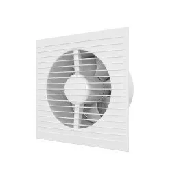 A 6S C, A 6S C, Ventilatore assiale con rete contro le zanzare e valvola di ritorno D 150