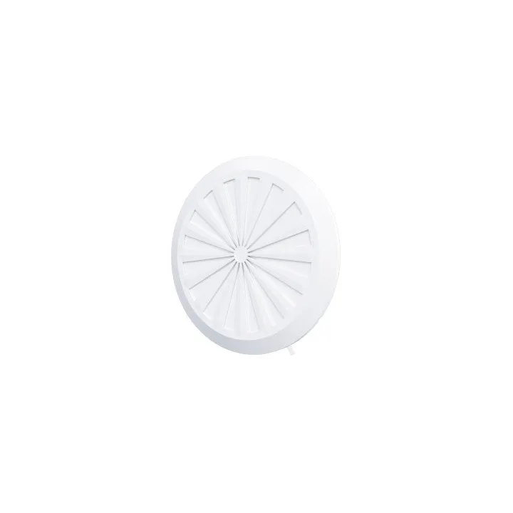Griglia di ventilazione tonda regolabile D180 18 10RKU - Akvavent