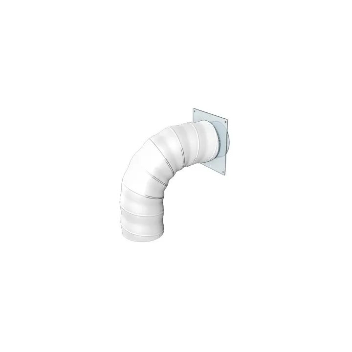 12,5PF3, Canale aereo flessibile in PVC D 3m diametro 125