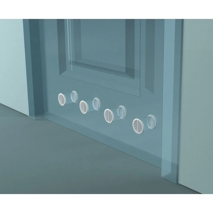 Griglia di ventilazione rotonda 50 5 marrone 05DP 1/4 a un prezzo conveniente - Akvavent