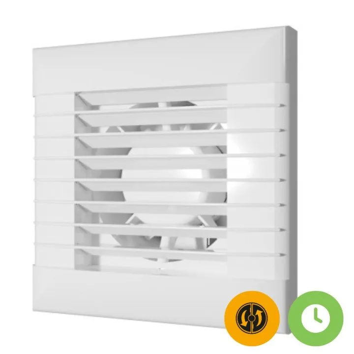 Ventilatore per bagno silenzioso EURO 4A con tappo automatico 100 mm, vantaggioso