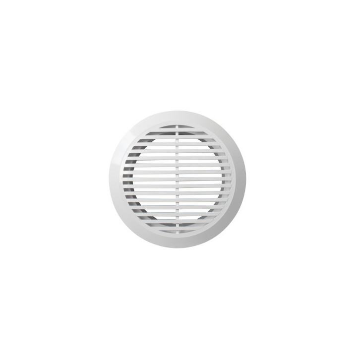 Griglia di ventilazione rotonda D145 con flangia D100 10RKF, vista del prodotto completo