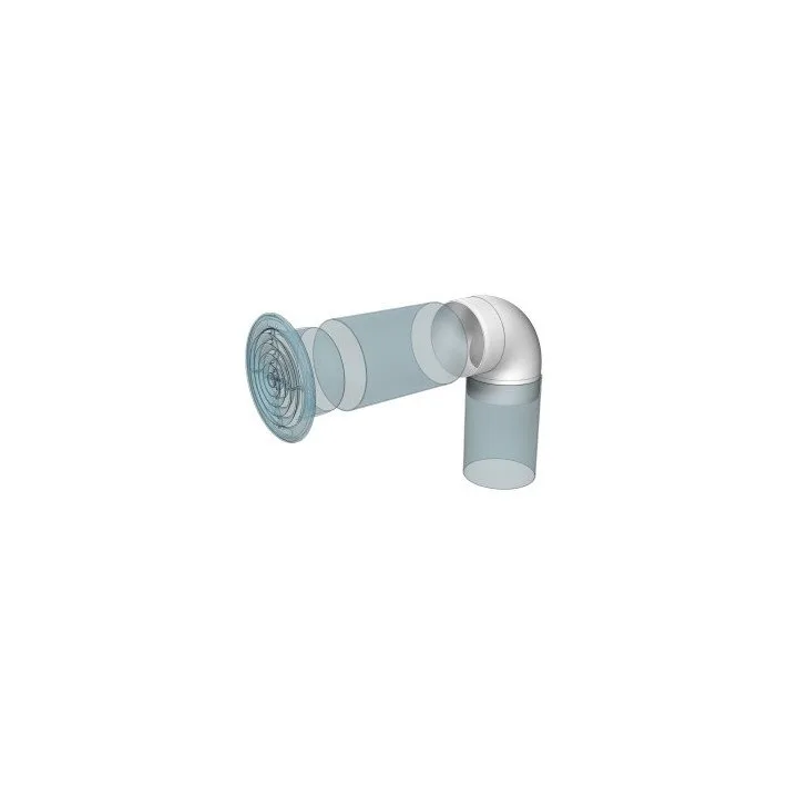 15KKP, Curva rotonda 90° D150