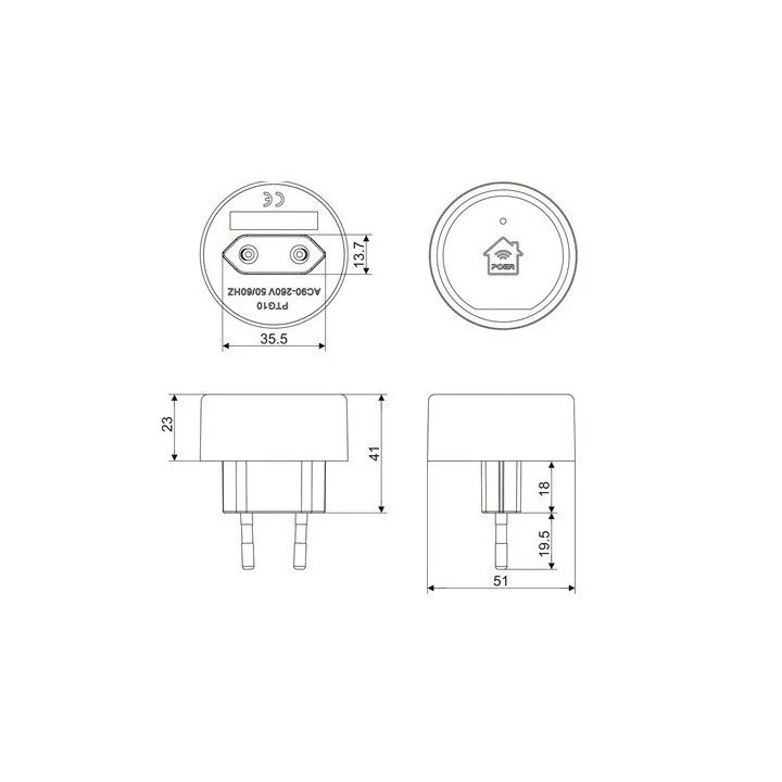 POER WIFI PTG10 - Gateway Intelligente per il Controllo del Riscaldamento