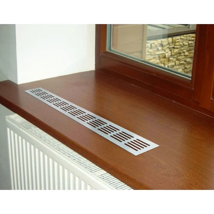 Griglia di ventilazione in alluminio 4810DP Al a prezzo competitivo - Akvavent