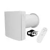 Recuperatore locale efficiente con WiFi - ECO PLUS per una ventilazione energeticamente efficace con recupero dell\'aria
