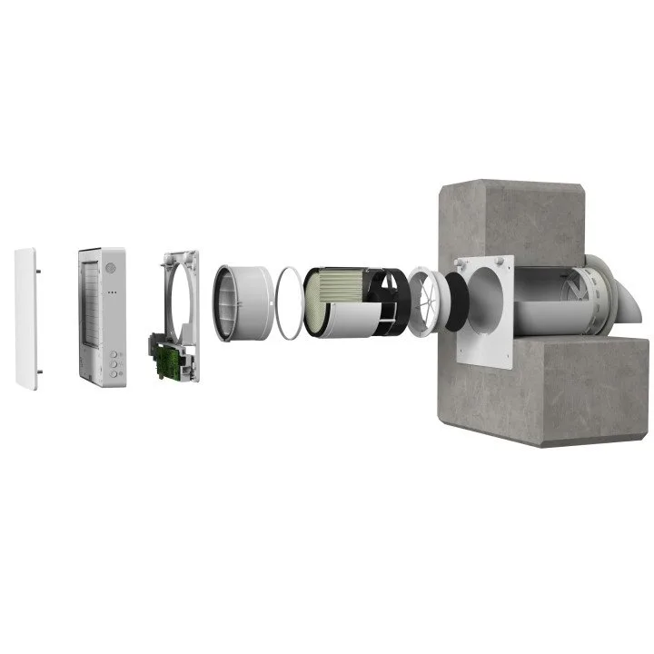 ECO PLUS - Recuperatore locale altamente efficiente con WiFi