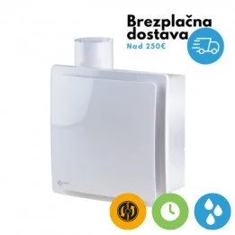 Ventilatore radiale silenzioso con sensore di umidità SIKU VNV 1B H per sistemi di ventilazione