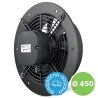 Ventilatore industriale incorporato per ventilazione 450 mm, aRos 450