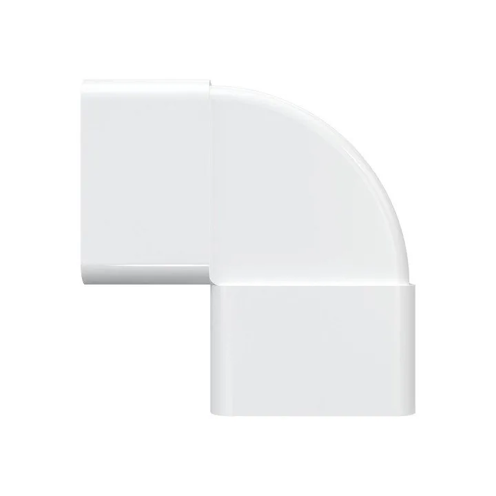 Ginocchio verticale 90° per tubo rettangolare 220x90mm | 922KVP