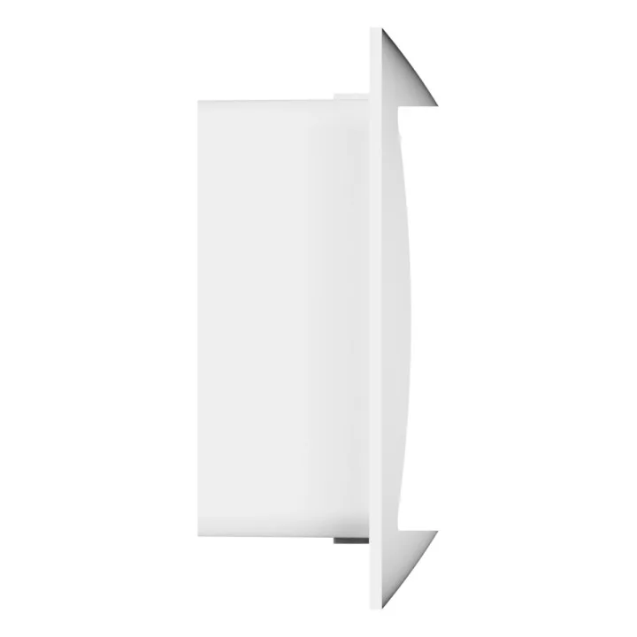 Griglia 220x90 mm con flangia 250x120 mm