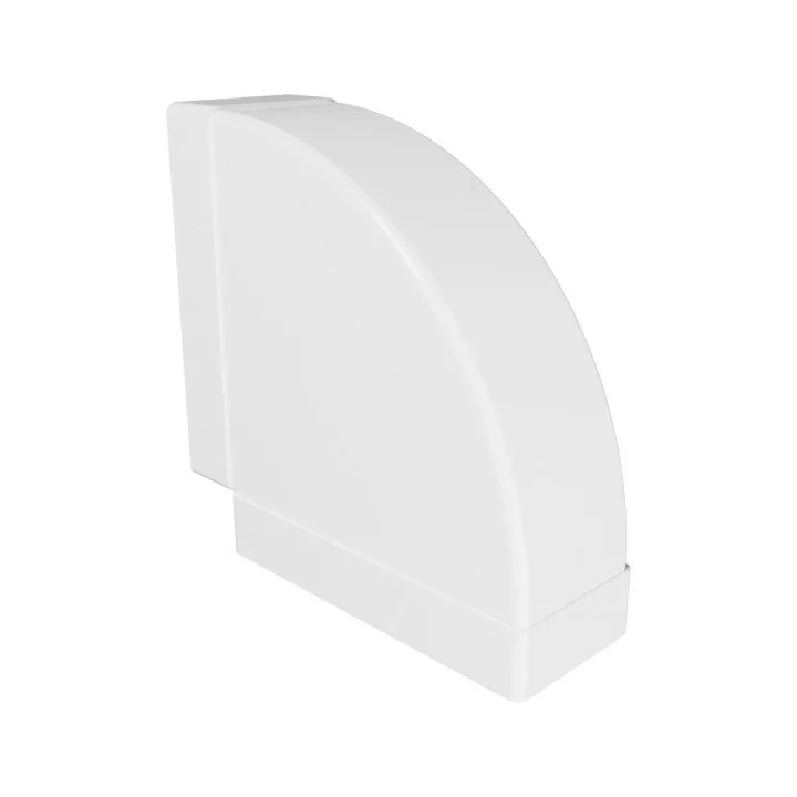 Gomito orizzontale 90° per canale rettangolare 220x90mm, 922KGP