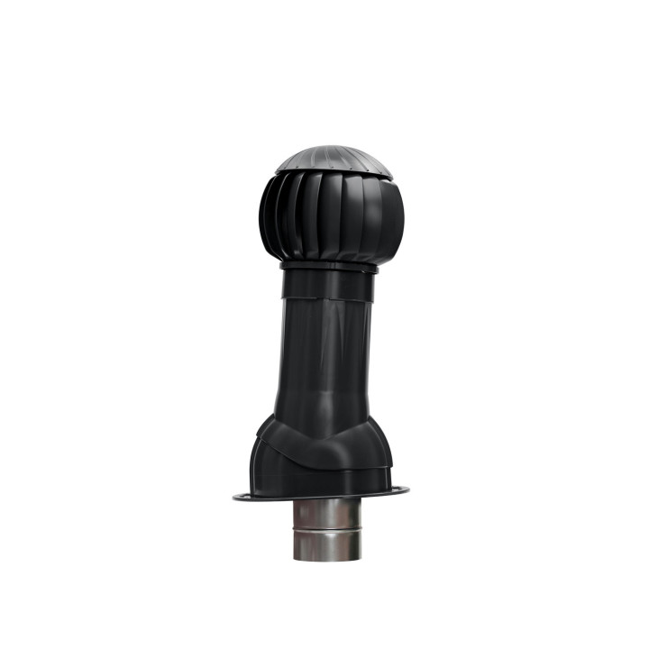 RRTV+S 160 Black – kit di ventilazione da tetto