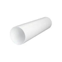12,5VP1, Canale rotondo D125, L1m, PVC