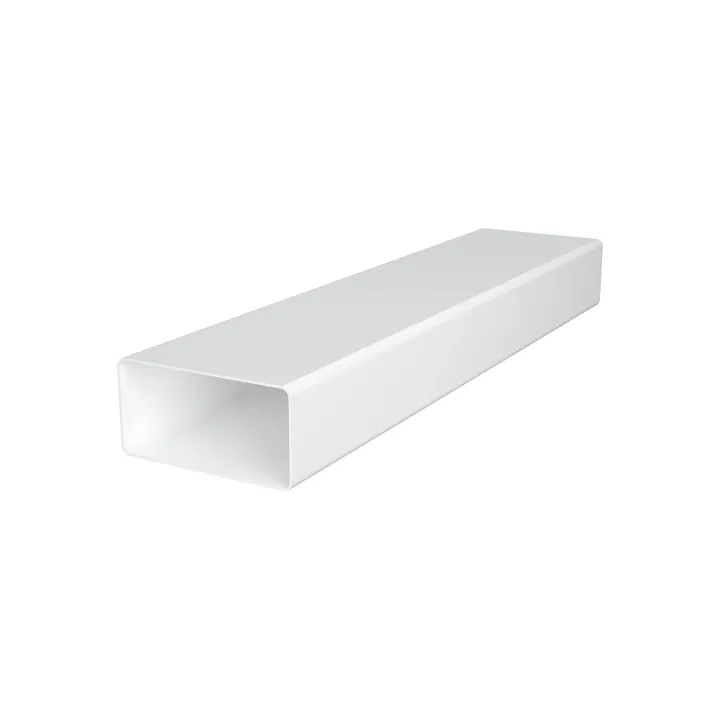 Tubo rettangolare per ventilazione e cappe 120x60mm e lunghezza 1m