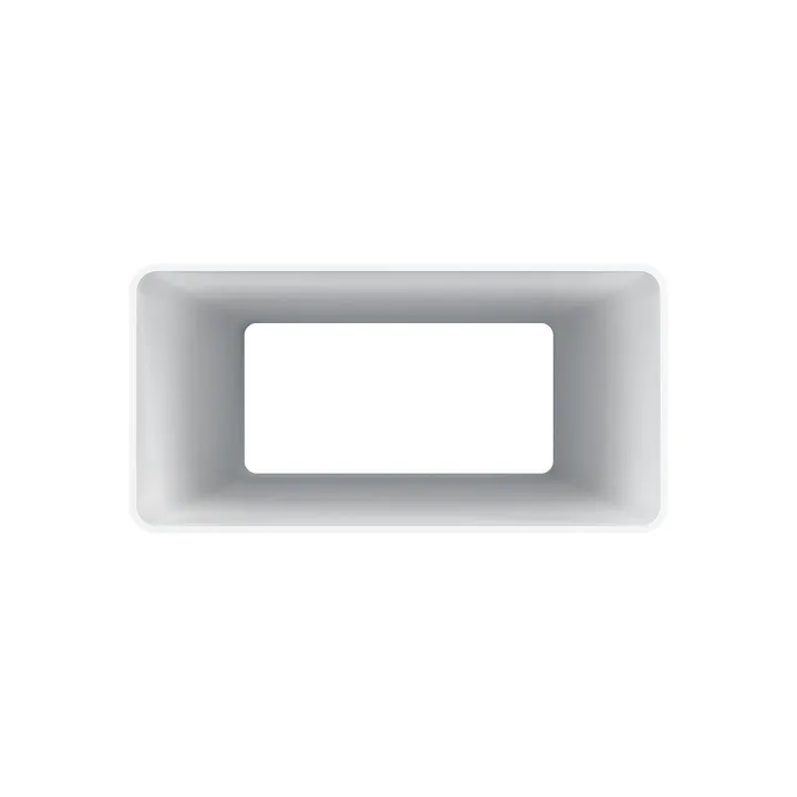 Tubo rettangolare per ventilazione e cappe 120x60mm e lunghezza 1m