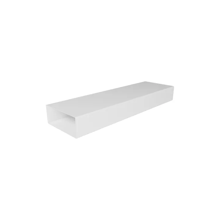 Tubo rettangolare per ventilazione e cappe 220x90mm e lunghezza 0,5m