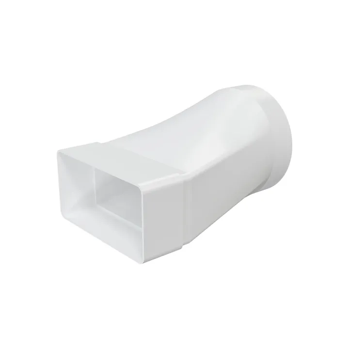 612SP10KP, Giunto eccentrico tra il condotto rettangolare 60x120 e il condotto rotondo D100