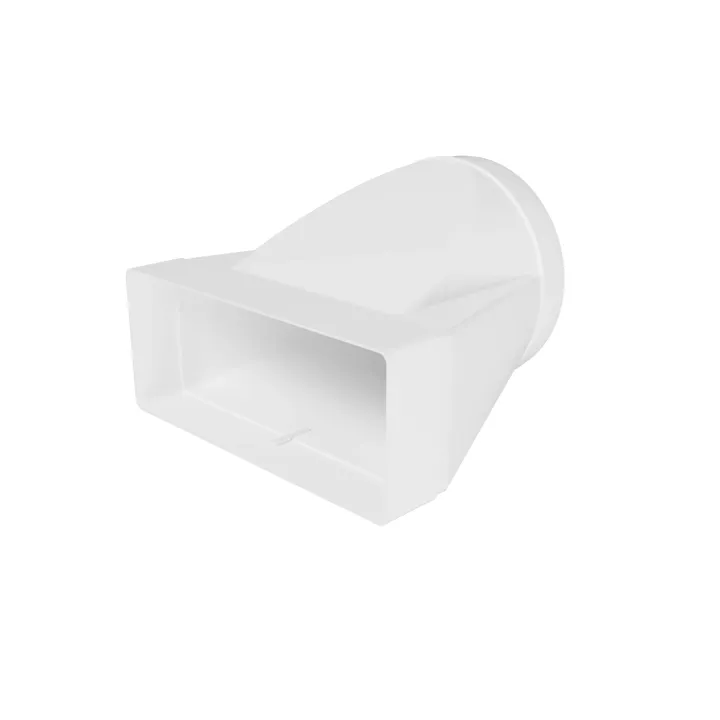 Raccordo eccentrico tra tubo 220x90 mm e tubo D150 mm