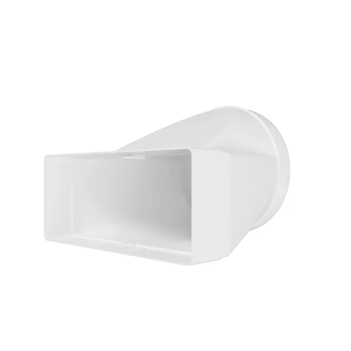Raccordo eccentrico tra tubo 220x90 mm e tubo D150 mm