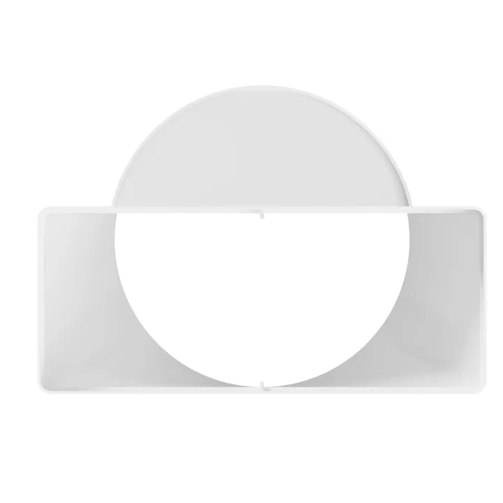 Raccordo eccentrico tra tubo 220x90 mm e tubo D150 mm