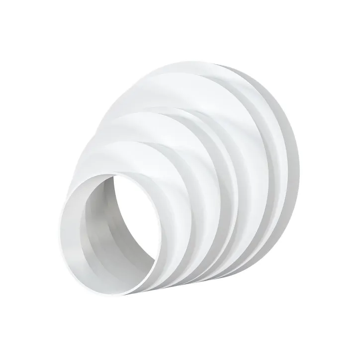 Adattatore universale eccentrico per condotto rotondo D160/150/125/120/100/80