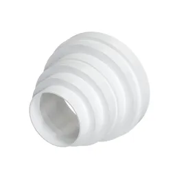 Riduttore universale centrale o adattatore per tubi di ventilazione da 160mm a 80mm PU16.15.12.10.8