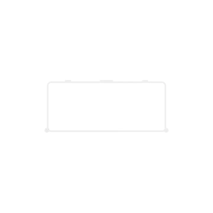 Supporto condotto con blocco 220x90 mm