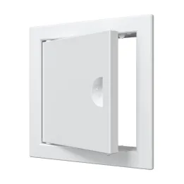 Porta di ispezione 122x122 L1010R con maniglia e flangia - Akvavent