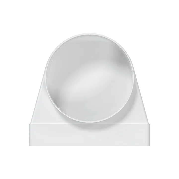 620SK16KP, raccordo a 90° tra un canale rettangolare 60x204 e un canale rotondo D160