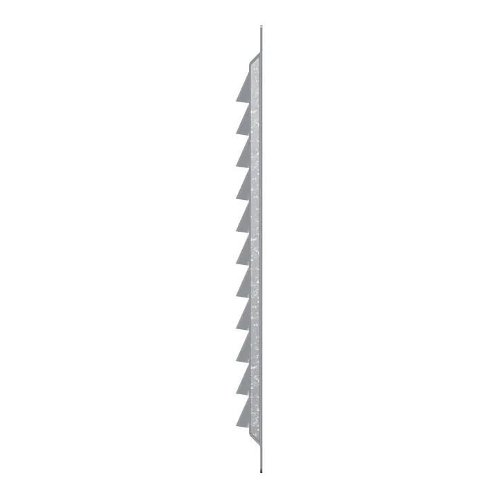 2020MC, Griglia di ventilazione 200x200, acciaio zincato